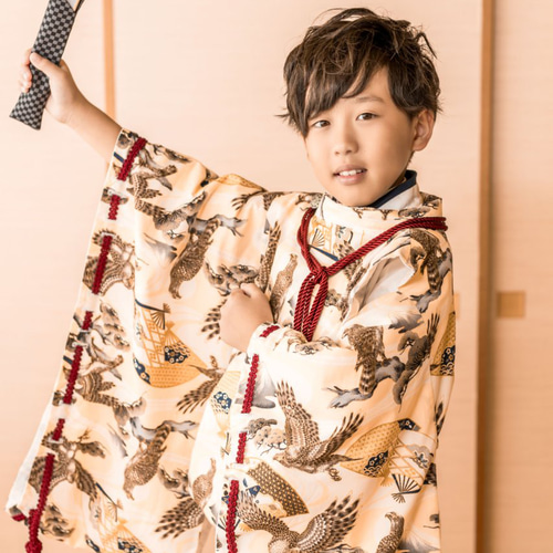 七五三 【 平安装束 / 水干 / 狩衣 】9～13歳着物 七五三着物 ハーフ