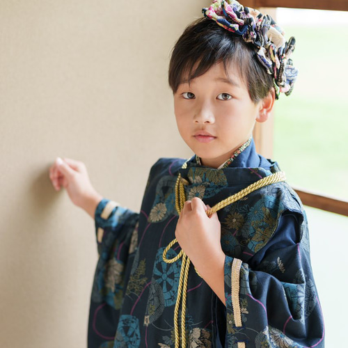 七五三 【 平安装束 / 水干 / 狩衣 】7歳着物 七五三着物 オーダー お