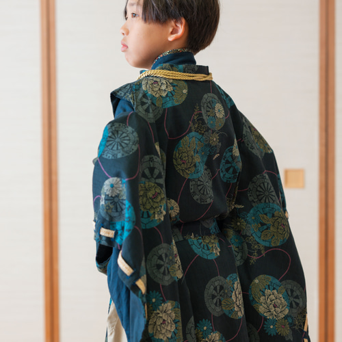 七五三【 平安装束 / 狩衣 / 水干 】7歳お着物セット 七五三