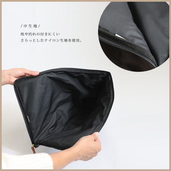 新作　３点セット　軽量　クッション入り　キルティング　ナイロン　トラベルポーチ　旅行　PC　タブレット　ブラウンP61E