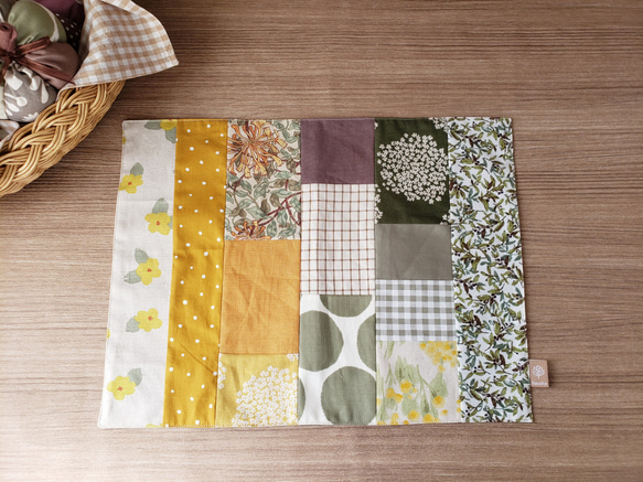 北欧 パッチワーク ランチョンマット キッチン雑貨 《プチギフト