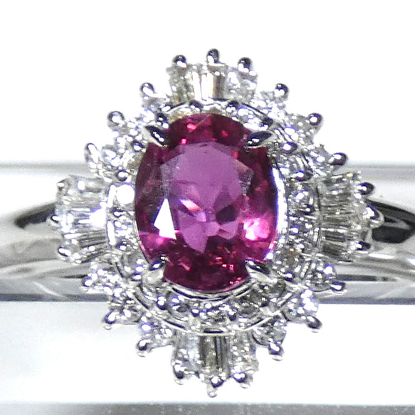 在庫一掃セール売れ筋ランキング ルビーリング ダイヤモンド計0.29ct / プラチナ900台0.72ct アクセサリー