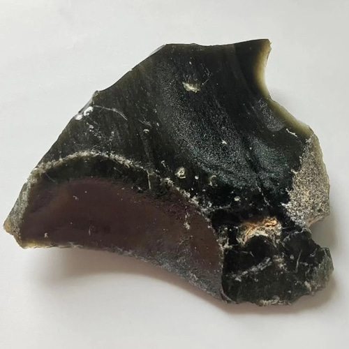 ゴールドシーンオブシディアン メキシコ産 レア黒曜石原石 台座つき