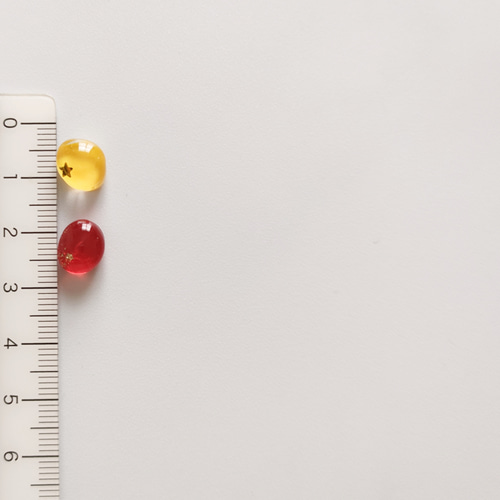 取引中　いろんなかたちのカラフルなガラスのピアス/イヤリング*No.43 いろんなかたちのカラフルなガラスのピアス/イヤリング*No.43