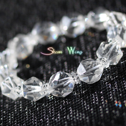 【宝石質/最強品質】極上☆スターカット水晶＊約12mm＊　天然石ブレスレット 宝石質/最強品質】極上☆スターカット水晶＊約12mm＊天然石ブレスレット
