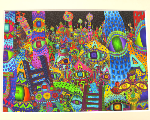 茄子と直感 1/10 限定10部　　　絵画　版画　アート　室内　リビング 過去を忘れた玉ねぎ 1/10 限定10部 絵画 版画 室内 リビング