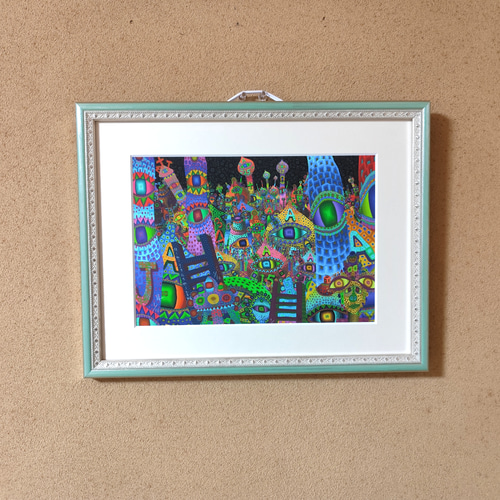 過去を忘れた玉ねぎ 1/10 限定10部　　絵画　版画　室内 過去を忘れた玉ねぎ 限定10部 絵画 版画 室内 リビング アート