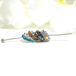 モアサナイト ペンダントトップ 1ct silver925 クローバーモチーフ