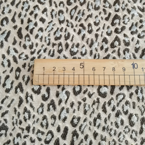 ヒョウ柄 ゴブラン 高級品 ゴージャス レア ジャガード織り ゴブラン織り 生地 ヒョウ柄 ハンドメイド 高級感 140