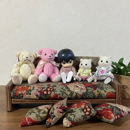 きき様＊kyo＊ハンドメイド＊レトロ花柄＊ミニチュア インテリア他 きき様＊kyo＊ハンドメイド＊レトロ花柄＊ミニチュア インテリア