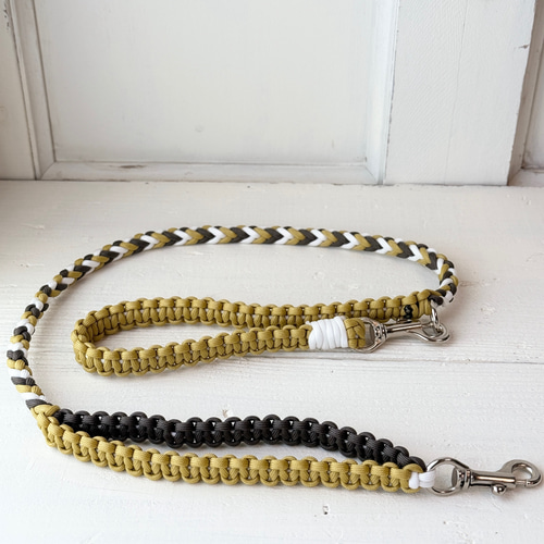 オーダーメイド❤️選べるカラー］【サブハンドル付きリード】カフェ  