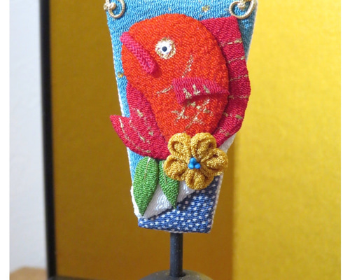 季節小物【ミニ羽子板 めで鯛】縁起物 正月飾り 鯛 コンパクト お祝い