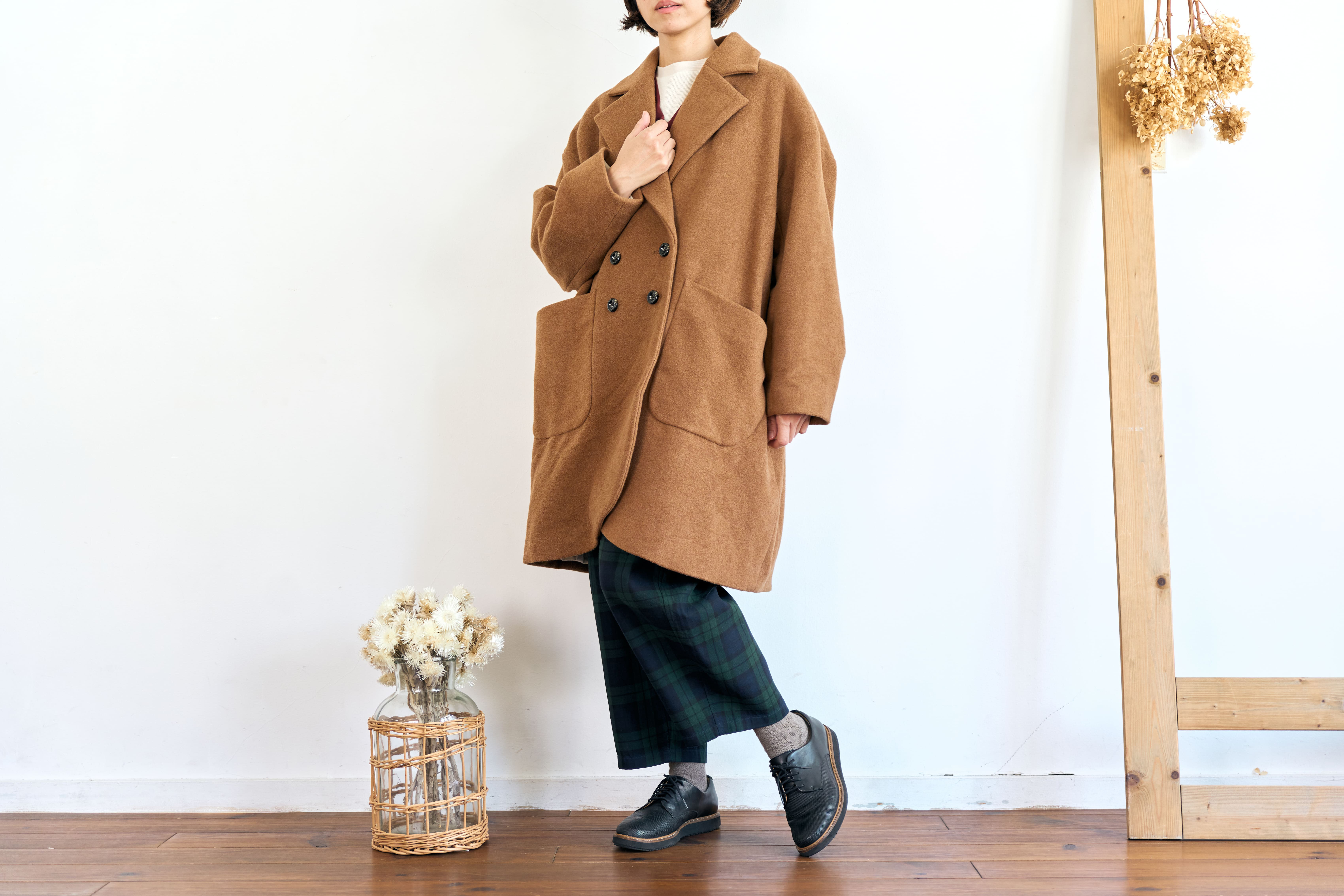 over-sized cocoon coat