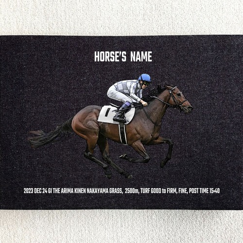 オーダーメイド/アートパネル/馬/競走馬/優駿/競馬/推し馬