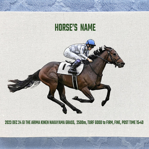 競馬 JRA オルフェーヴル おがわじゅり イラスト パネル 有馬記念 おがわじゅり 額装イラストパネル オルフェーヴル 有馬記念 JRA