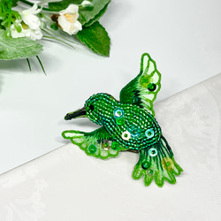 APROSIO＆CO 鳥のビーズブローチ APROSIO＆CO 鳥のビーズブローチ APROSIO＆CO 鳥のビーズブローチ 新色