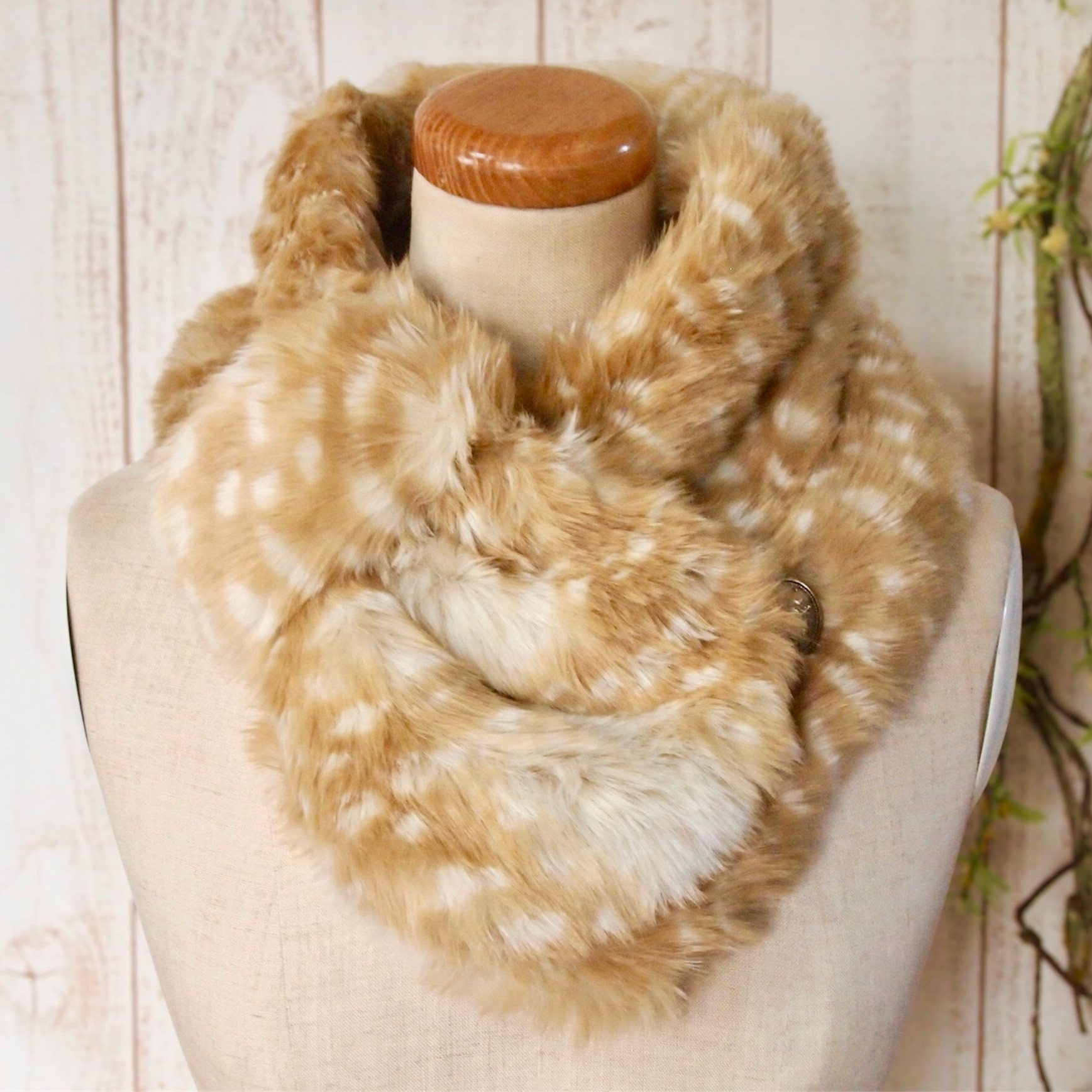 バンビファーマフラー（キャメルイエロー）