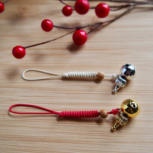 六瓢箪(むびょうたん) 無病 6つセット ひょうたん鈴 根付け紐 鈴 帯