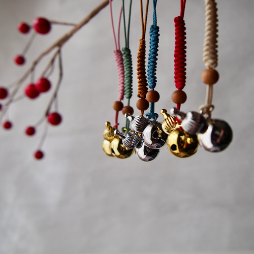 六瓢箪(むびょうたん) 無病 6つセット ひょうたん鈴 根付け紐 鈴 帯