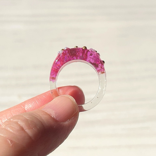 レジンのリング13号 指輪・リング ‪❁⃘pana🐰 ぱな 通販 18650719‬