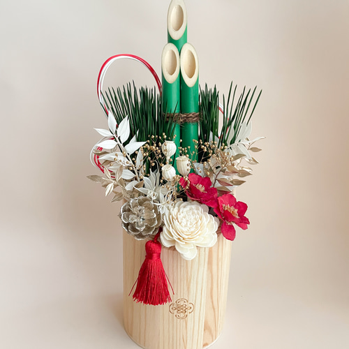 まだ間に合う】大きな新年を彩る門松のお飾り 置物タイプ お正月 門松