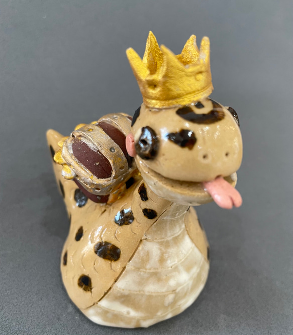 一点もの】干支の置物 宝箱 2025 令和7年 巳年 ヘビ 蛇 陶器 玄関飾り