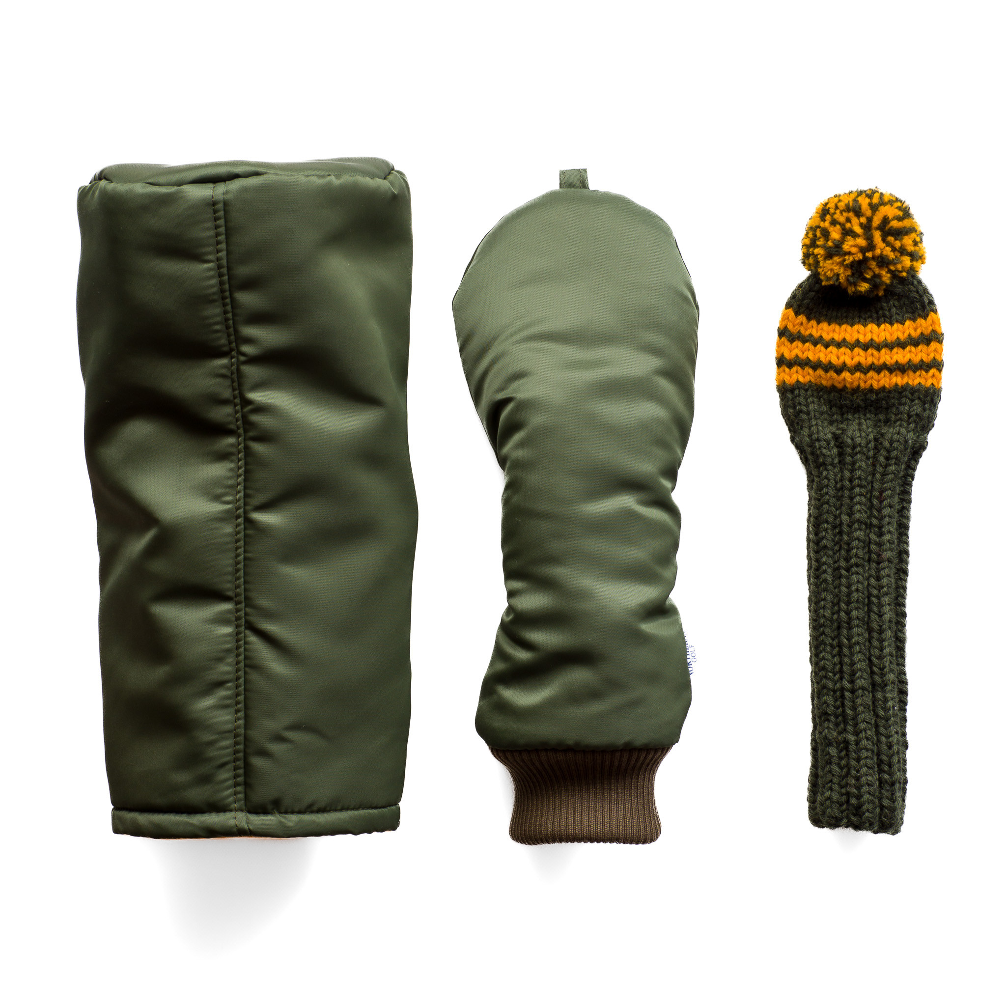 ゴルフ ヘッドカバーセット "MA-1" "MA-1 RIB" & "STRIPES"