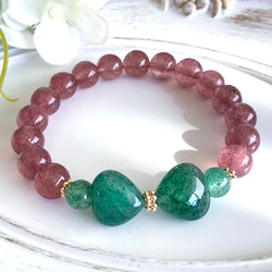 ストロベリークォーツ ブレスレット の人気通販｜Creema(クリーマ