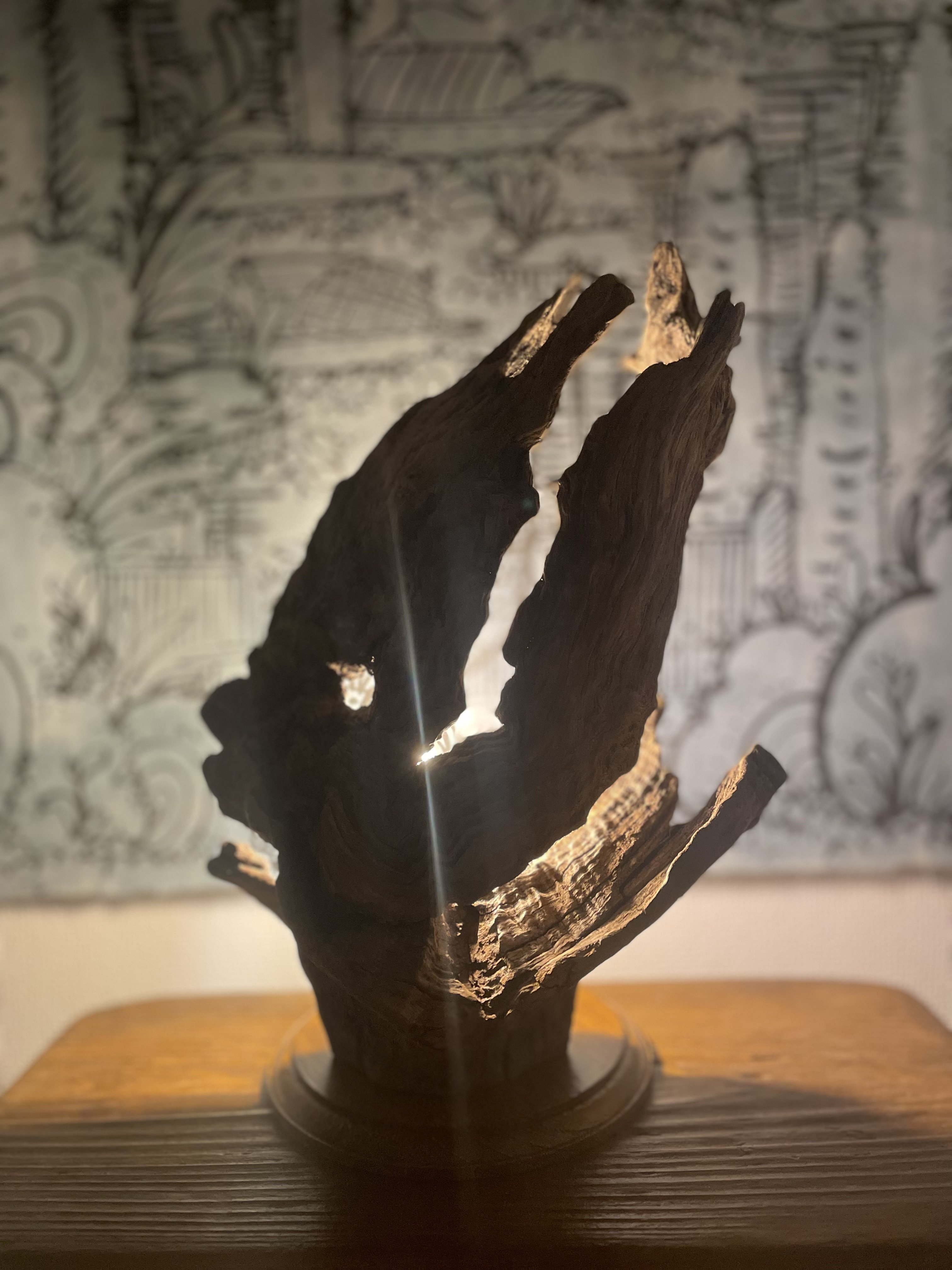 【流木インテリア】№16‗流木スタンドライト