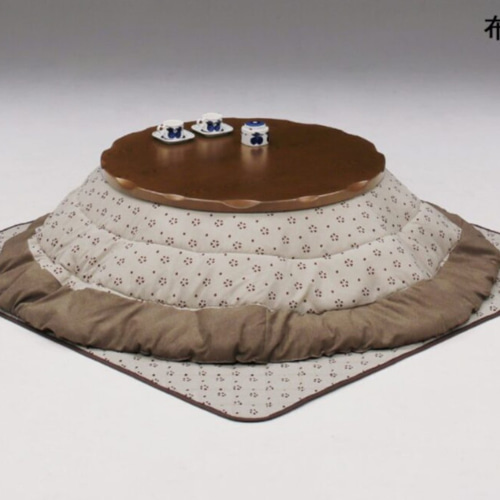 こたつ105cm丸タモ折りたたみ脚日本製・ヒーター別売り 楽天市場