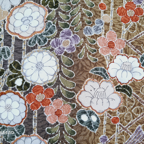 3,000円引き！【少しトール】ワンタッチ着物 くらわん着物 正絹小紋