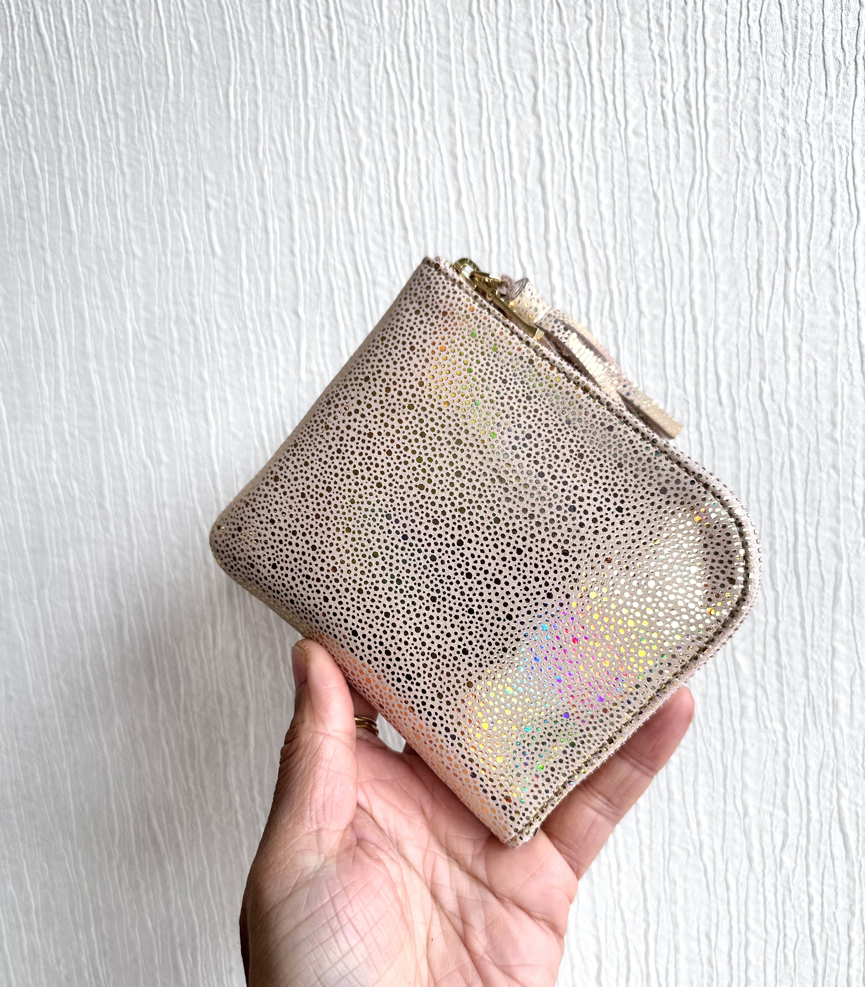 【2025年人気No,2オーロラシャンパンゴールド】☆更にコンパクト☆ミニ財布『coron miniコロンミニ』