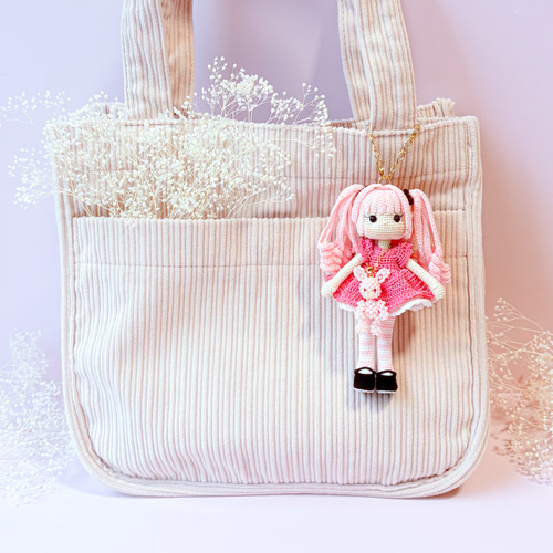 ハンドメイドバッグチャームにもOK！Kelly ドール 4体ファンタジーテール ハンドメイドバッグチャームにもOK！Kelly ドール 4体ファンタジーテール