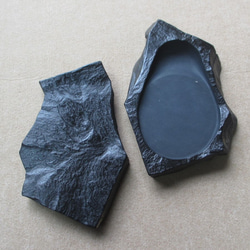 天然石そのままの、中筆用「天然蓋付硯」 その他雑貨 土佐硯一岐工房