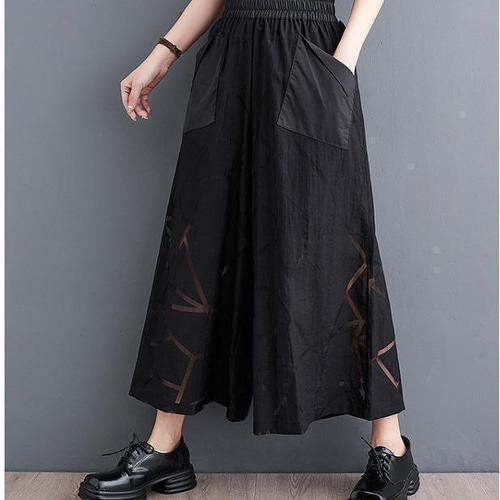 ❤️大きいサイズ❤️ レディース ガウチョ　パンツ　ワイド　春夏 秋 新品 大きいサイズ レディース ガウチョ パンツ ワイド 春夏 秋 新品