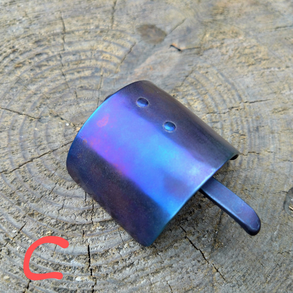 ☆再販☆チタン製ポニーフック「極光」 5枚目の画像