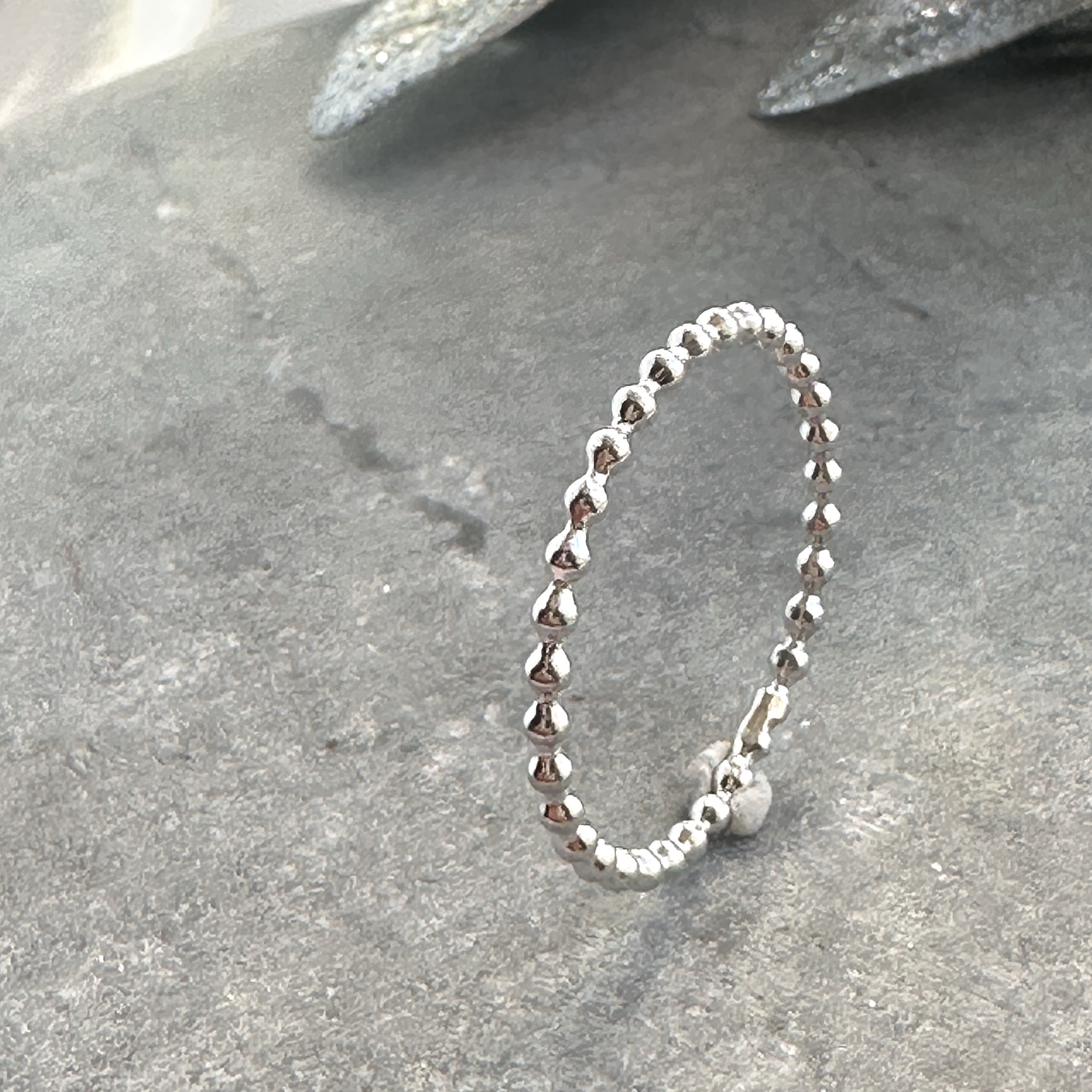 beaded リング/シルバーリング/silver925
