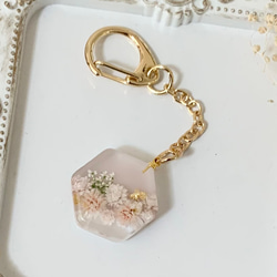 No.3141ドライフラワー♡beauty♡ビーズ♡レジンキーホルダー 0b18b6ec349b2d72de61a3a47ba9d6