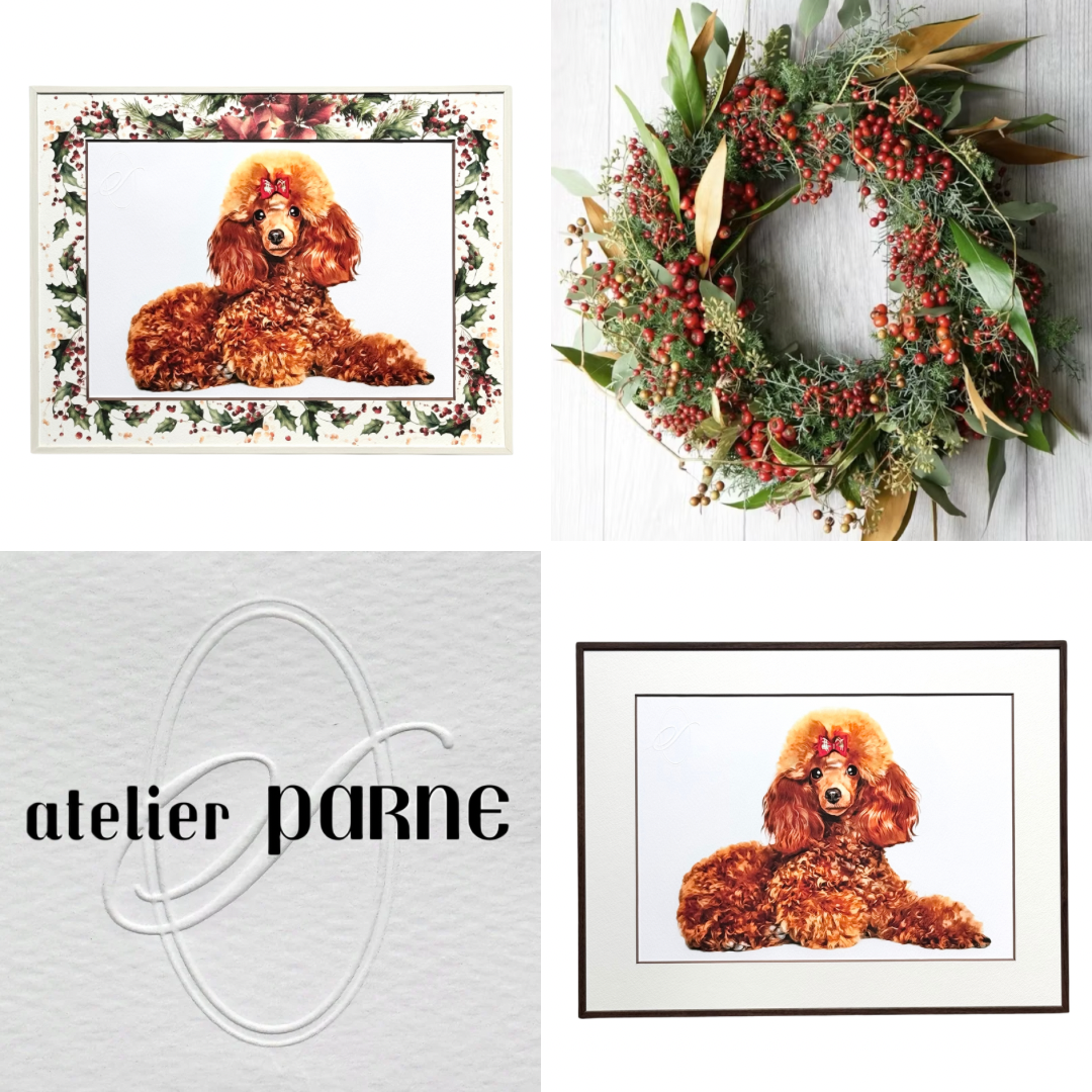 うちの子アート【似顔絵オーダー +マット台紙 +原画データ】ペットイラスト｜ペットアート｜ペット記念日｜ペット誕生日