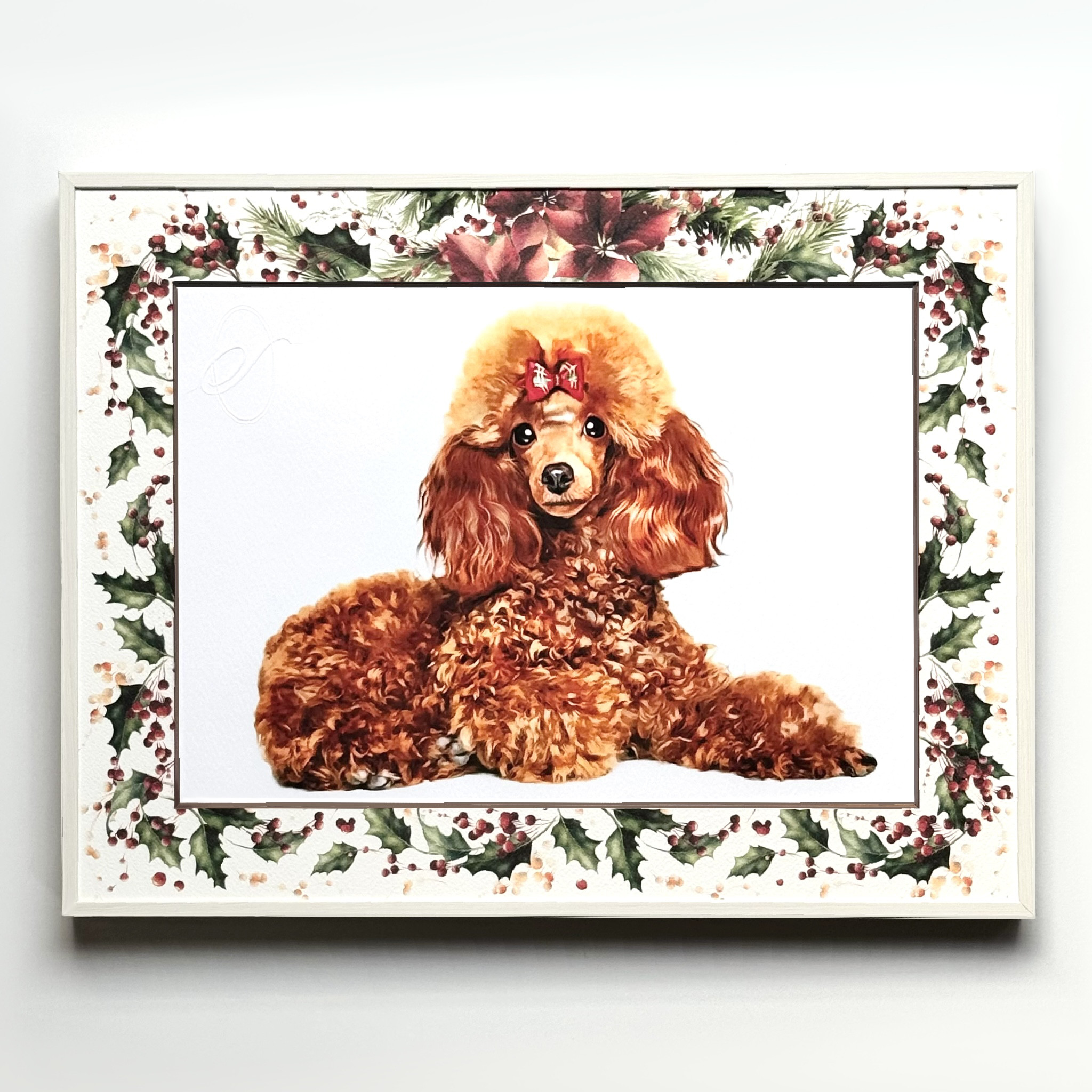 うちの子アート【似顔絵オーダー +マット台紙 +原画データ】ペットイラスト｜ペットアート｜ペット記念日｜ペット誕生日