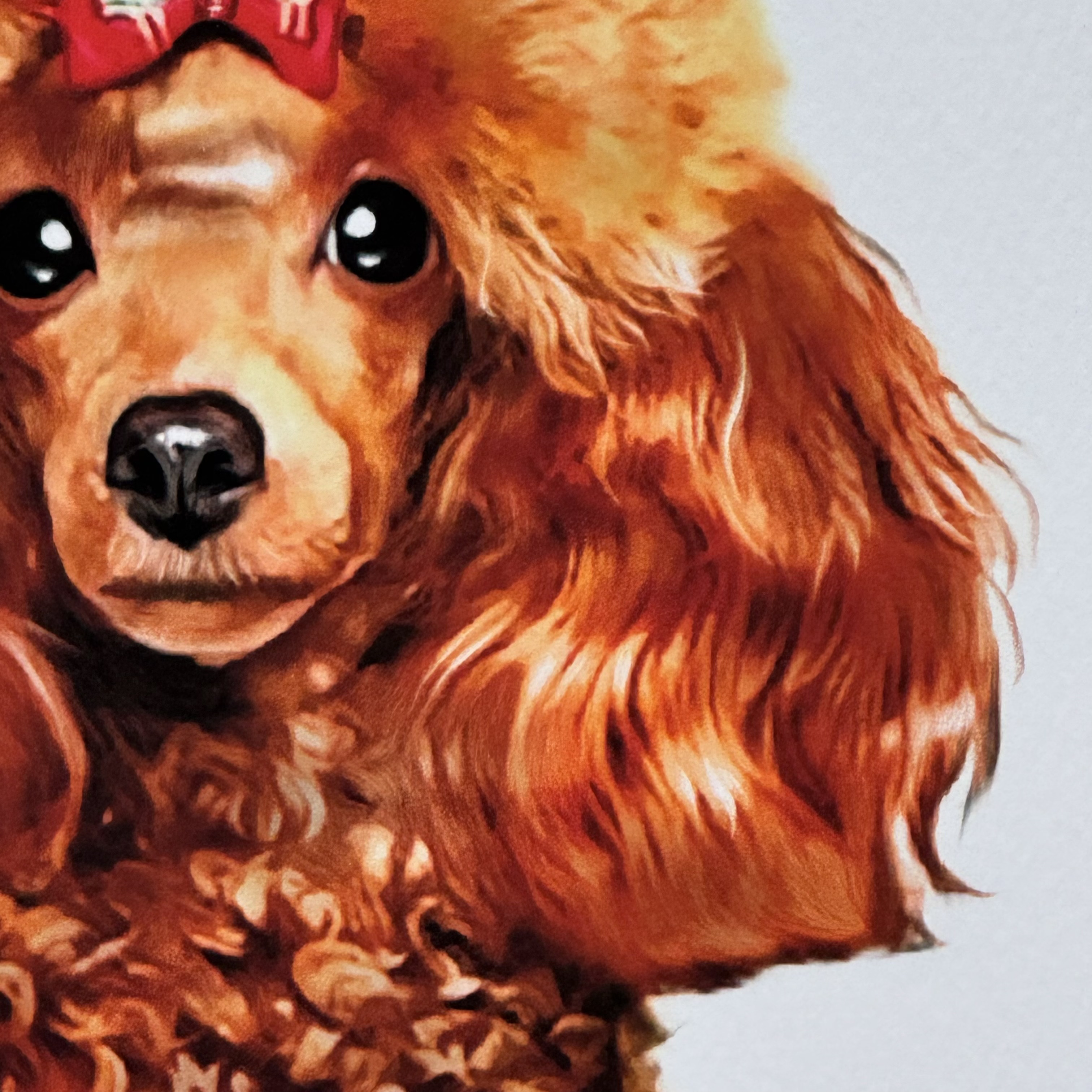 うちの子アート【似顔絵オーダー +マット台紙 +原画データ】ペットイラスト｜ペットアート｜ペット記念日｜ペット誕生日