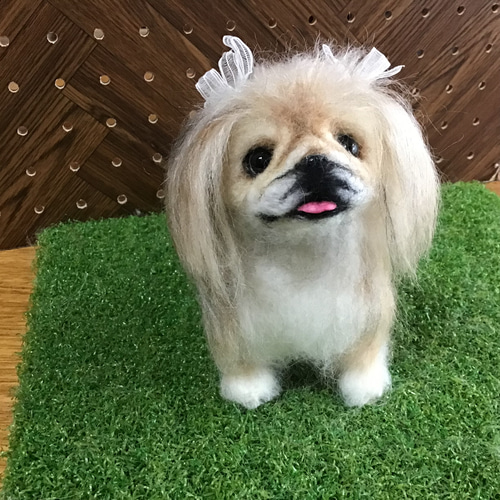 姉御様専用 羊毛フェルト コーギー お座りポーズ ハンドメイド