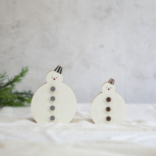 スノーマン まる｜全4種類 受注制作 雪だるま ゆきだるま クリスマス