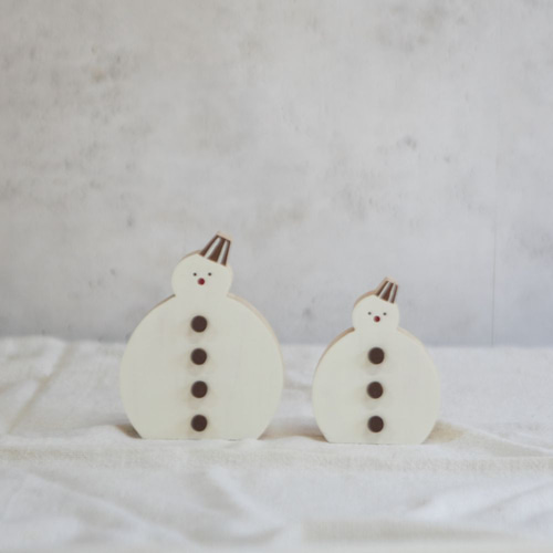 スノーマン まる｜全4種類 受注制作 雪だるま ゆきだるま クリスマス