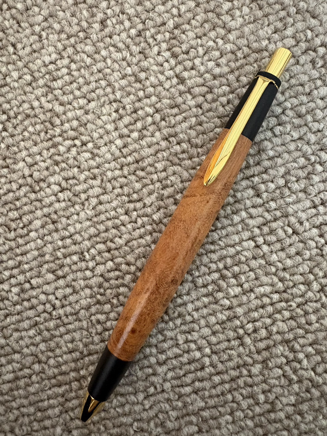 花梨瘤紅 上杢 シャープペンシル 木軸