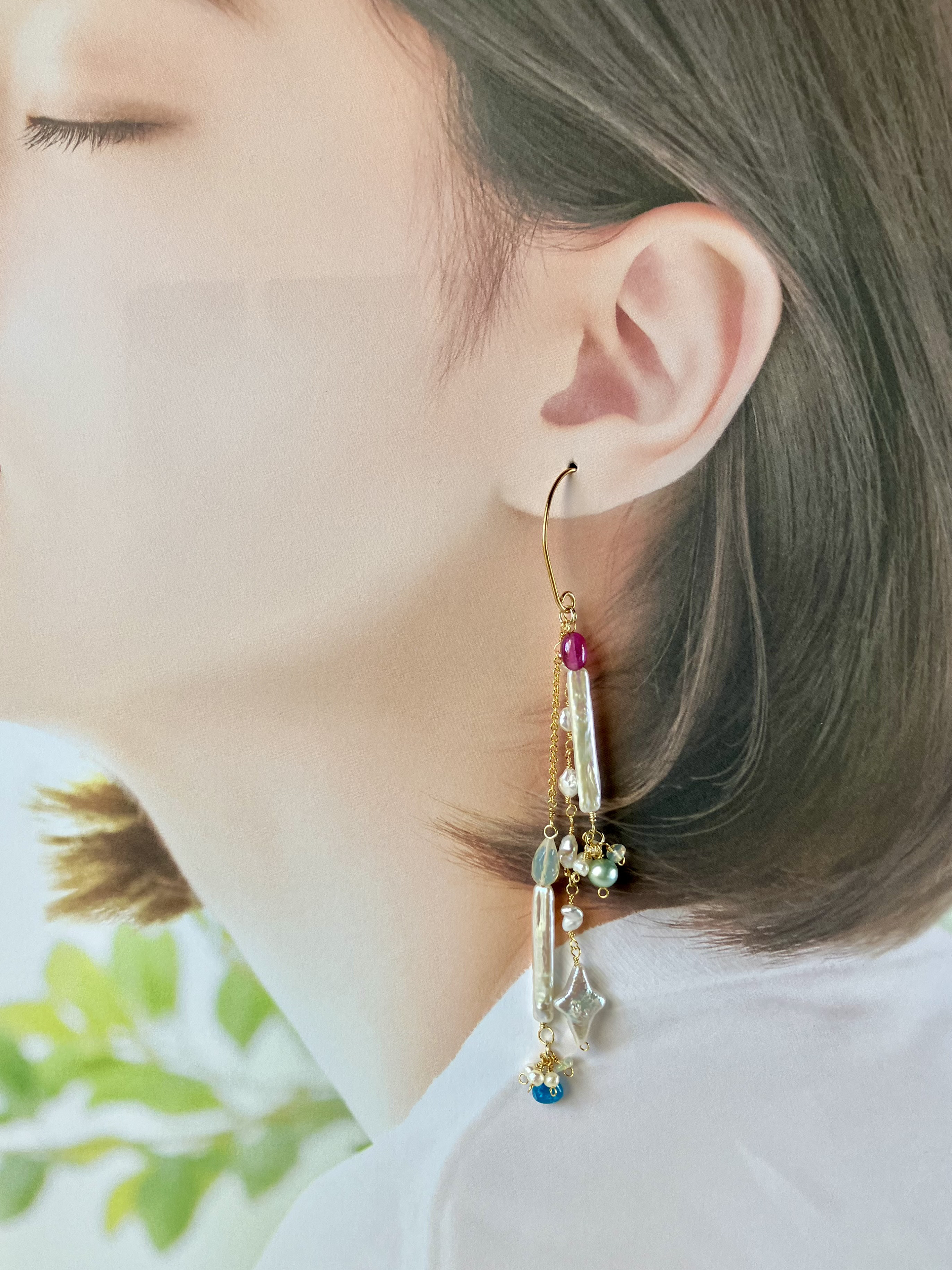 キャンドルピアス（B） 7,500円