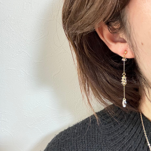 新春福袋】シンプルかわいいアクセサリー8点セット ピアスorイヤリング 