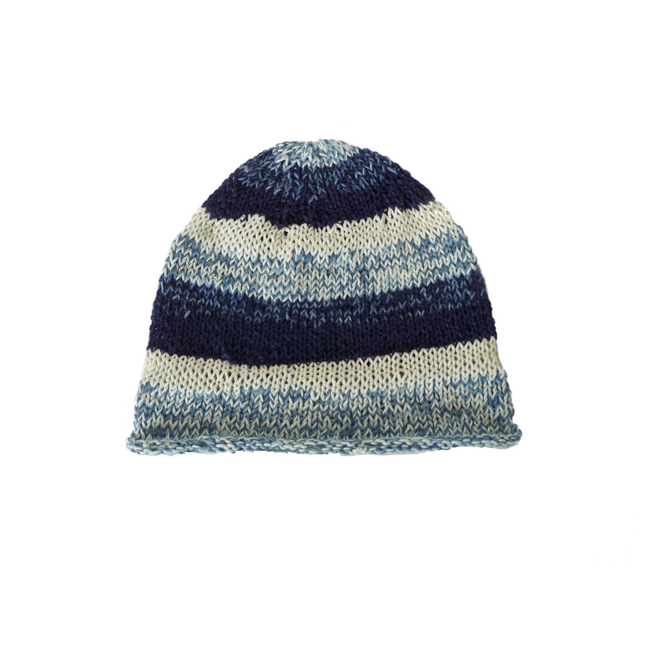藍の色たちニット帽