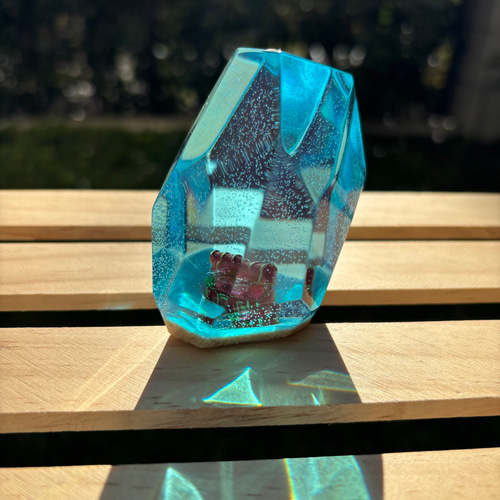 レジン 海の鉱石 宝箱 海のかけら 宝探し オーシャンアート 海底 レジン 海の鉱石 宝箱 海のかけら 宝探し オーシャンアート 海底