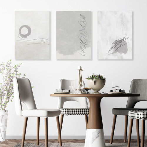 キャンバスパネル_minimal art 3枚セット ジャパンディスタイルアート